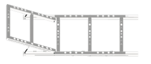 Structural support subsystem CAD drawing